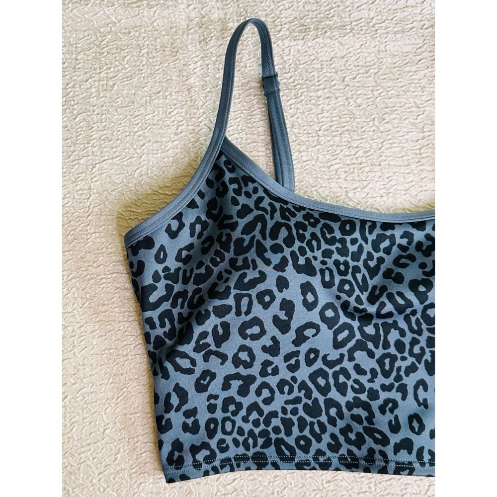 Pink Active Animal Print Ultimate Lightly Lined Sports Bra - Picture 2 of 8
